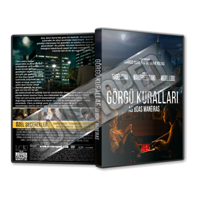 Görgü Kuralları - As Boas Maneiras 2017 Türkçe dvd cover Tasarımı